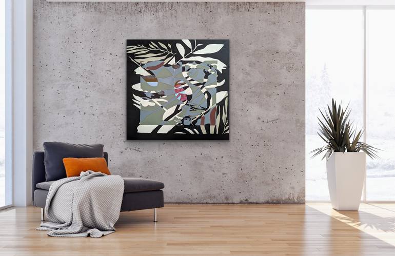 Original Abstract Painting by Alicia Tilmant