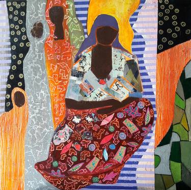 Original Women Collage by Alicia Tilmant