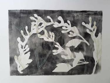 Original Abstract Botanic Printmaking by Alicia Tilmant