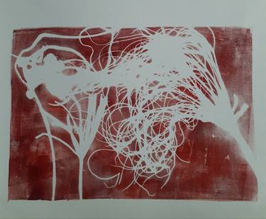 Original Abstract Printmaking by Alicia Tilmant