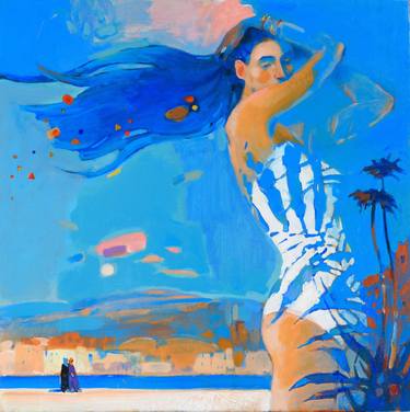 Print of Art Deco Beach Paintings by Ihor Khilko
