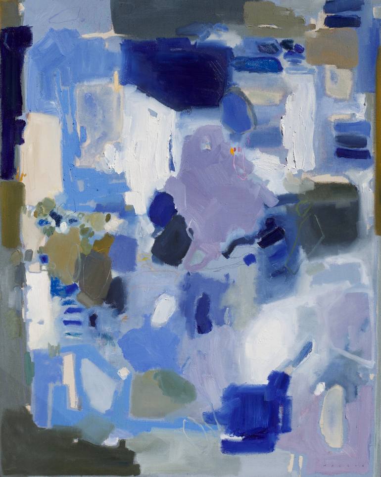 Original Abstract Painting by Maggie Macdonald | Other Art on Other | "Less of the blue" No 188