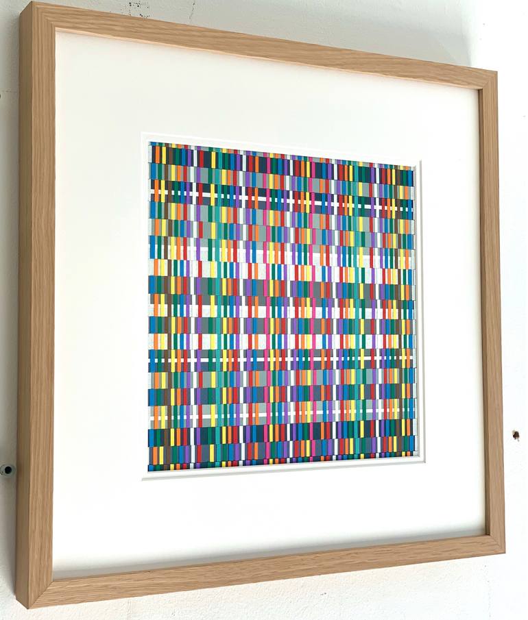 Original Abstract Patterns Collage by Brian Reinker