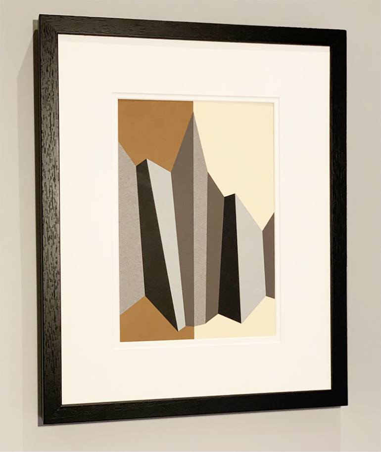 Original Modern Abstract Collage by Brian Reinker