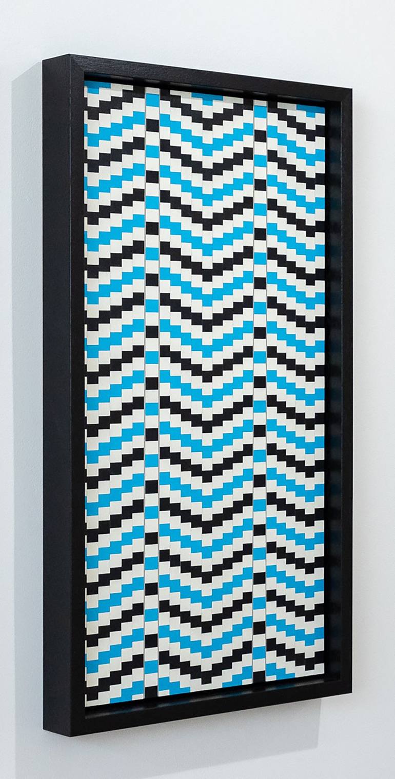 Original Geometric Collage by Brian Reinker