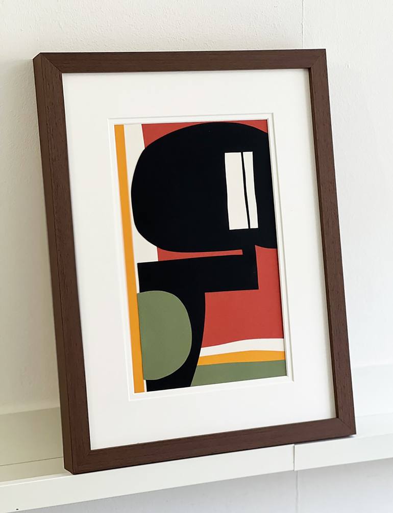 Original Modern Abstract Collage by Brian Reinker