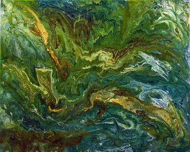 Print of Abstract Expressionism Nature Paintings by Anna McNeill