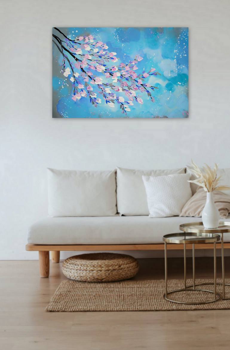 Original Illustration Garden Painting by Cathy Jacobs