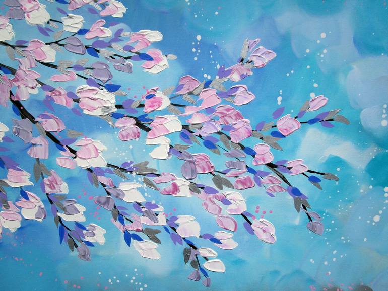 Original Illustration Garden Painting by Cathy Jacobs