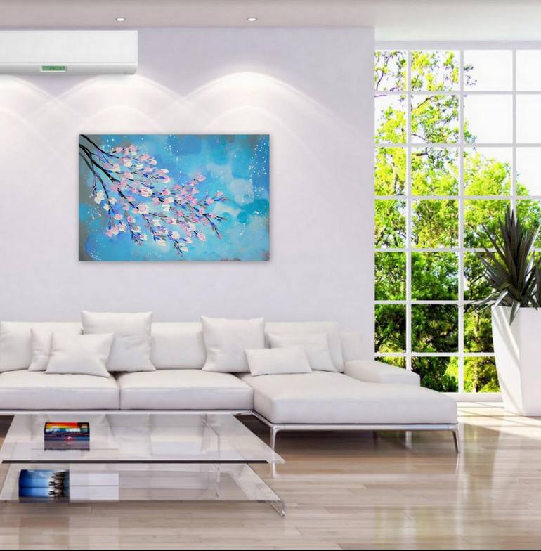 Original Illustration Garden Painting by Cathy Jacobs