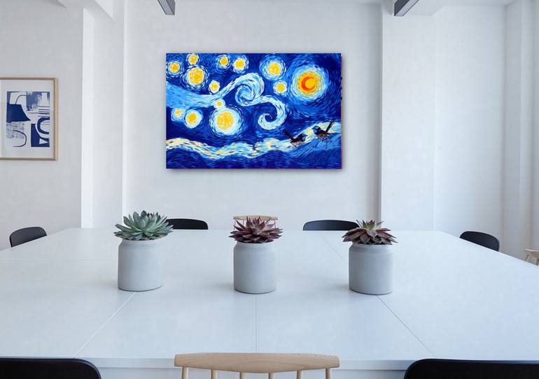 Original Abstract Pop Culture/Celebrity Painting by Cathy Jacobs
