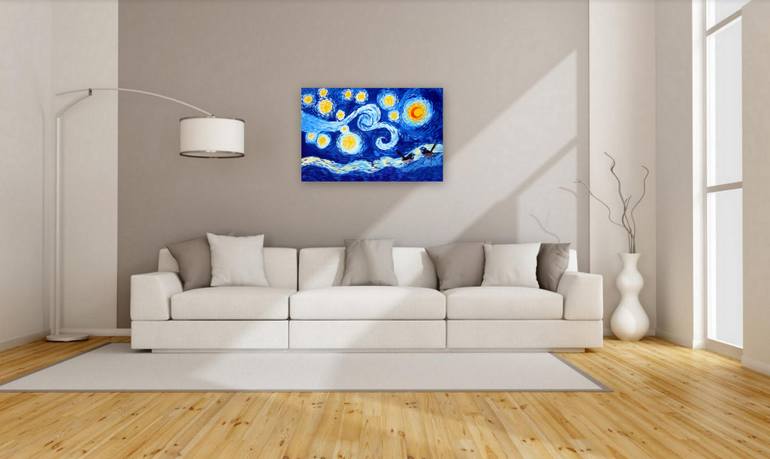 Original Abstract Pop Culture/Celebrity Painting by Cathy Jacobs