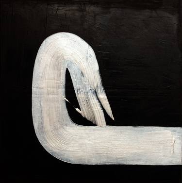 Original Abstract Expressionism Abstract Painting by Enikő Daczó