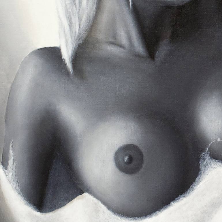 Original Figurative Nude Painting by Alex Ivanov
