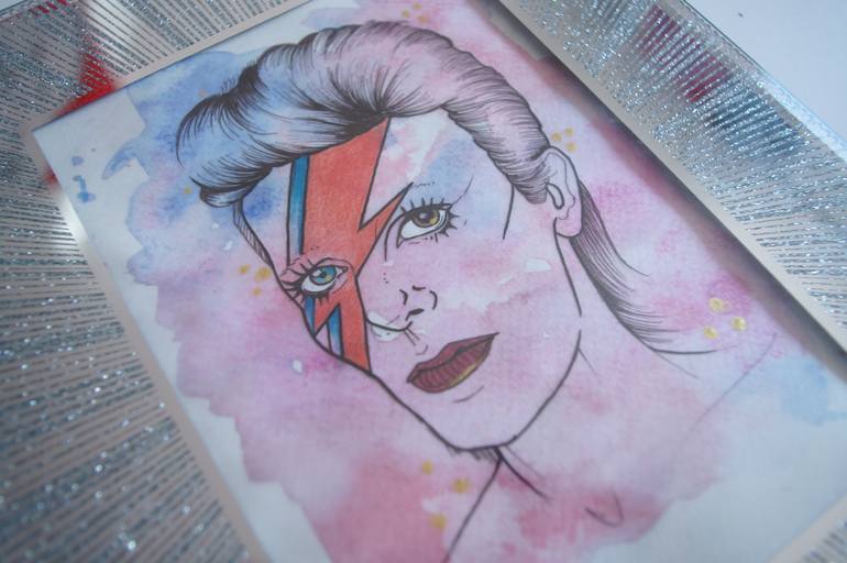 Original Illustration Pop Culture/Celebrity Painting by Roisin Dolan