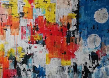 Original Abstract Paintings by Maurizio Martini