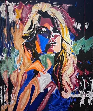 Original Pop Art Pop Culture/Celebrity Mixed Media by Maurizio Martini