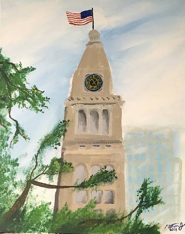 Clock Tower Paintings | Saatchi Art