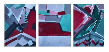 Original Abstract Paintings by Courtney Cotton