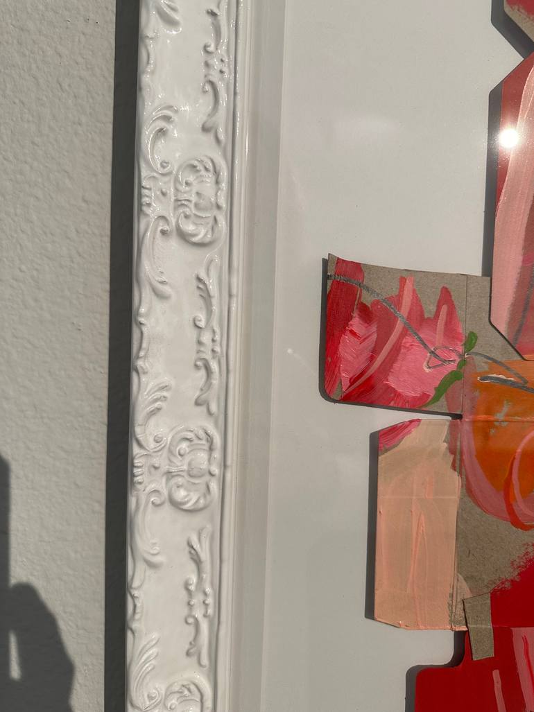 Original Abstract Expressionism People Collage by Courtney Cotton