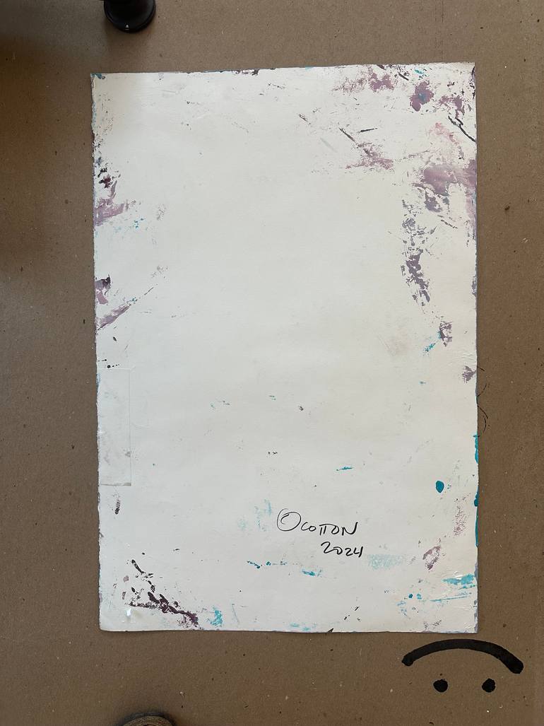 Original Conceptual Beach Painting by Courtney Cotton