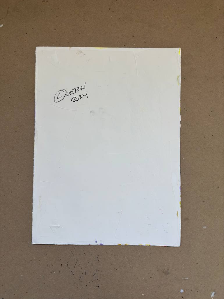 Original Conceptual Family Painting by Courtney Cotton