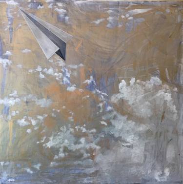 Print of Abstract Expressionism Airplane Paintings by Courtney Cotton