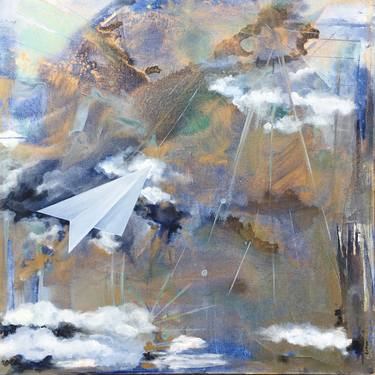 Print of Abstract Airplane Paintings by Courtney Cotton
