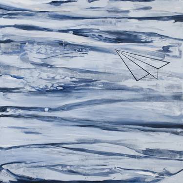 Print of Conceptual Airplane Paintings by Courtney Cotton