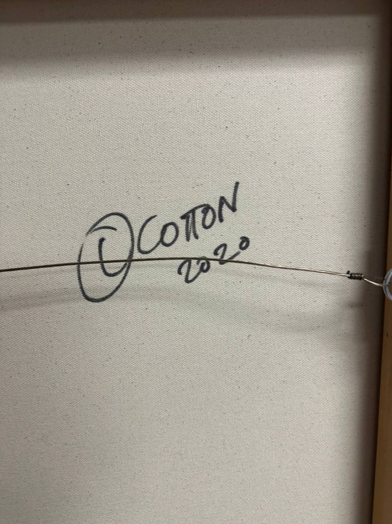 Original Conceptual Abstract Painting by Courtney Cotton