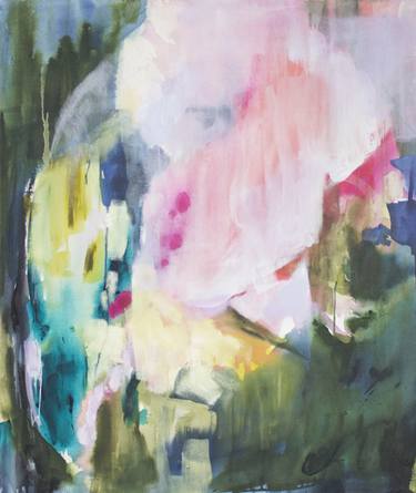 Original Expressionism Abstract Painting by Stephanie Ong