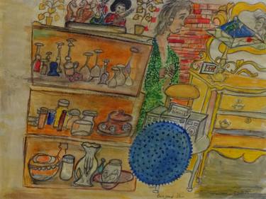 Print of Home Mixed Media by Minouche Waring