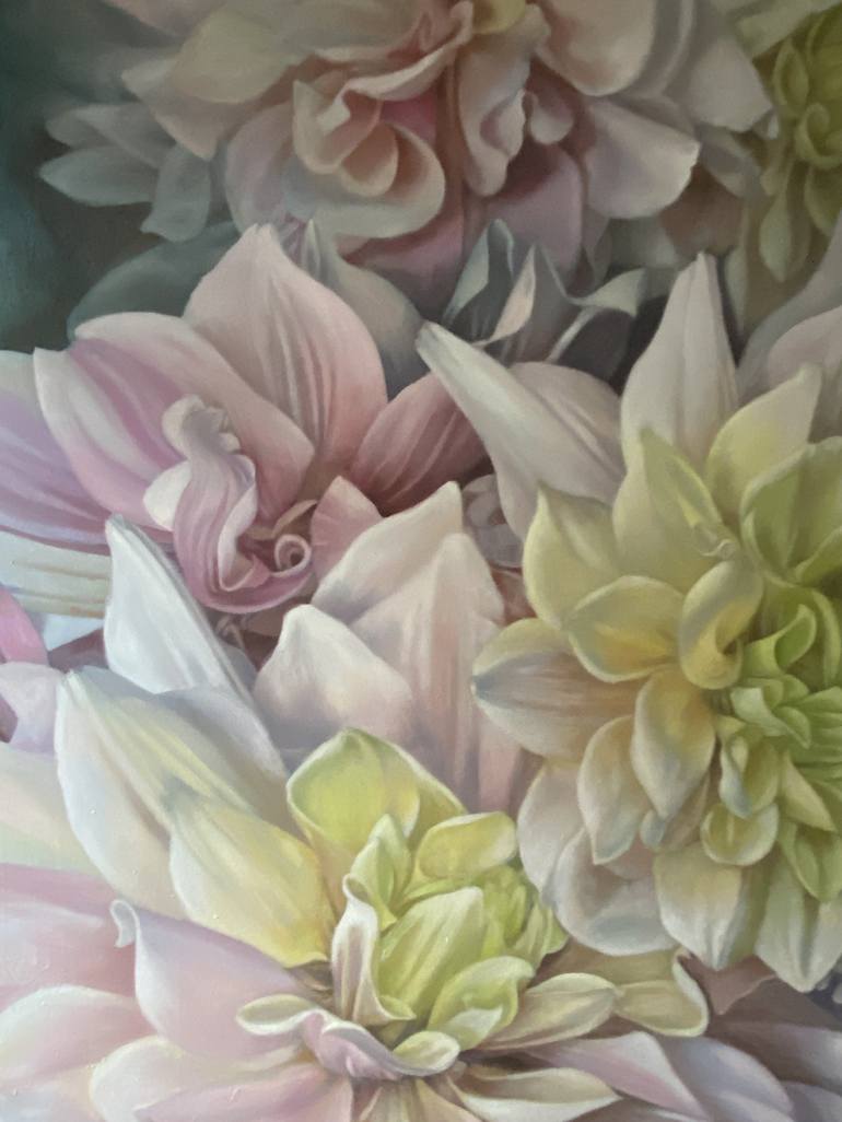 Original Contemporary Botanic Painting by Tammy Ricker