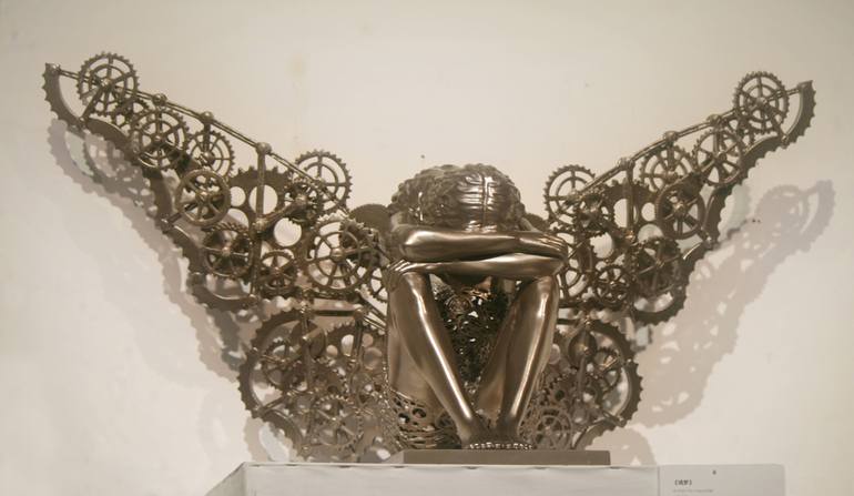 Original Abstract Expressionism Abstract Sculpture by cai lixian