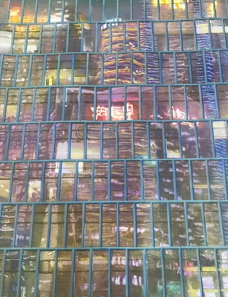 Original Conceptual Architecture Painting by Cai Lixian