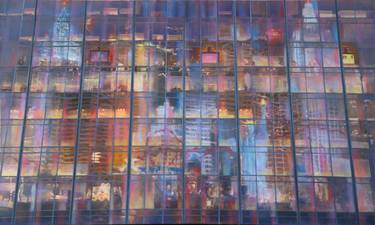 Print of Architecture Paintings by cai lixian