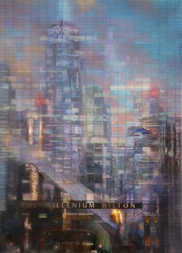 Original Contemporary Architecture Paintings by cai lixian