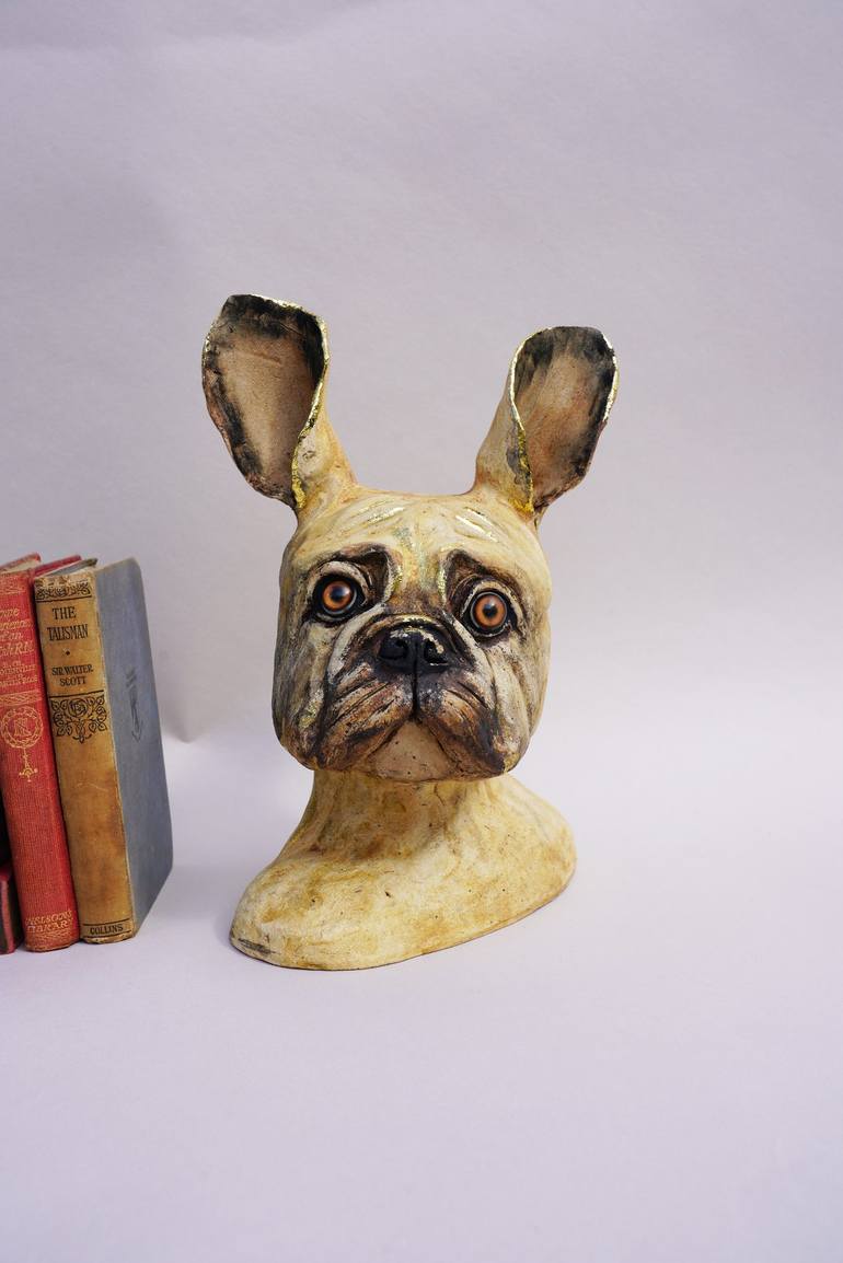 Original Dogs Sculpture by Rosh Keegan