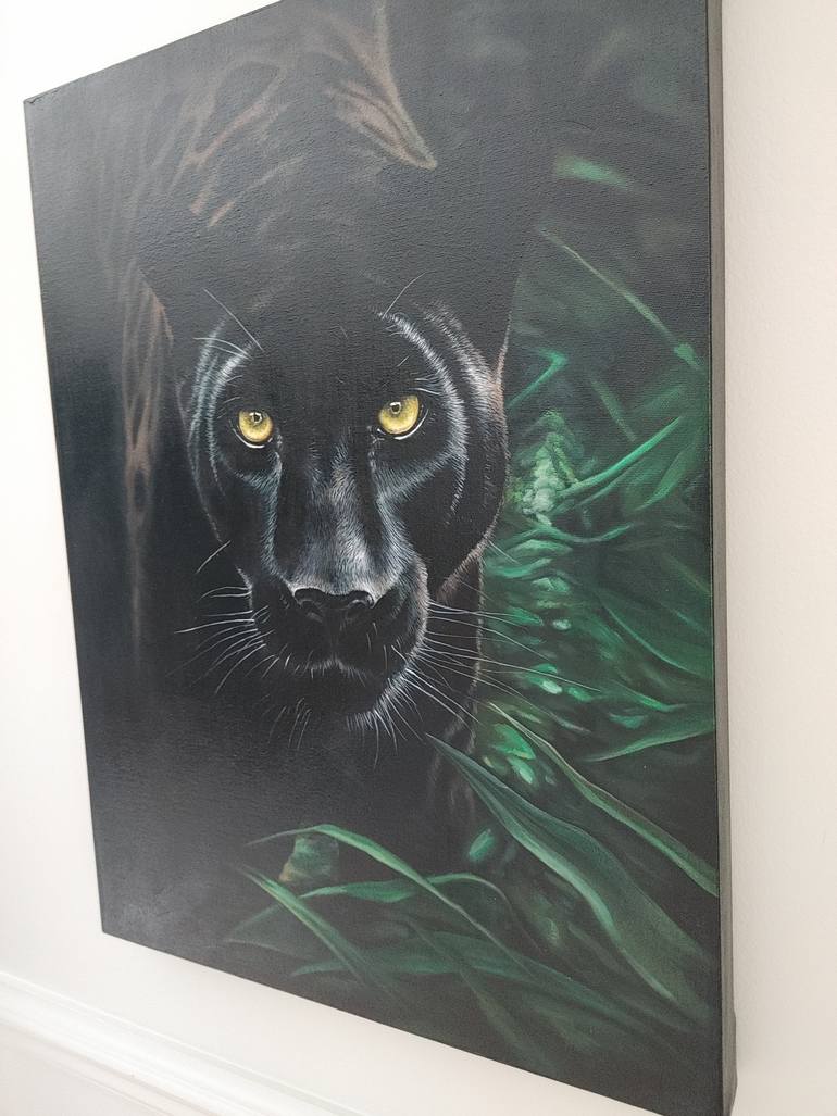 Original Figurative Animal Painting by Amelie Robitaille