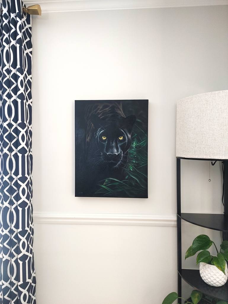 Original Figurative Animal Painting by Amelie Robitaille