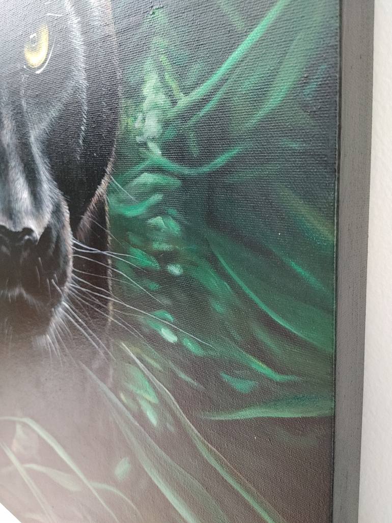 Original Figurative Animal Painting by Amelie Robitaille