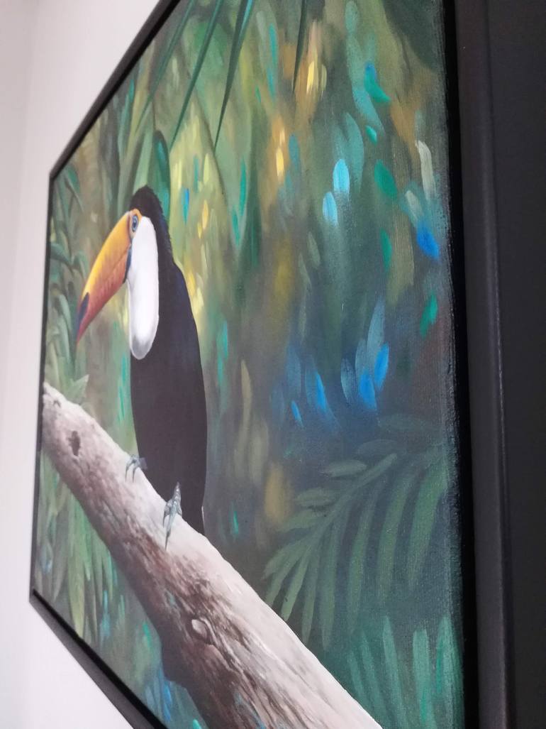 Original Figurative Animal Painting by Amelie Robitaille