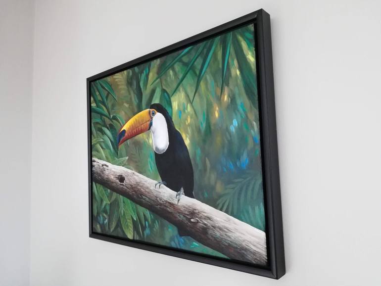 Original Figurative Animal Painting by Amelie Robitaille