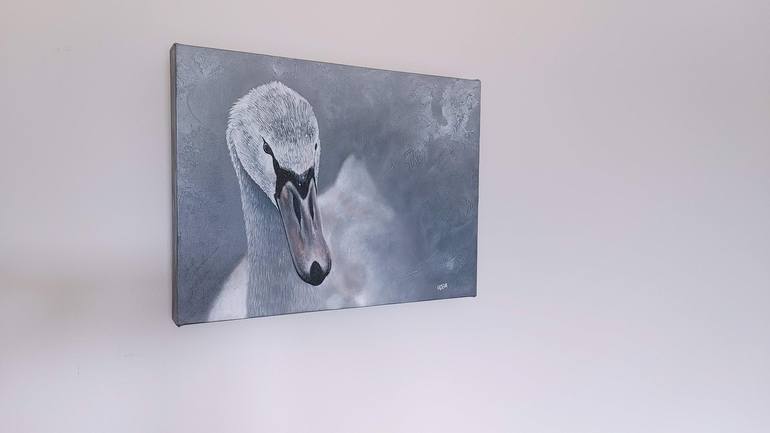 Original Figurative Animal Painting by Amelie Robitaille