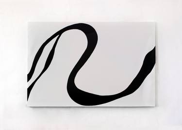 Original Minimalism Abstract Painting by Nestan Mikeladze