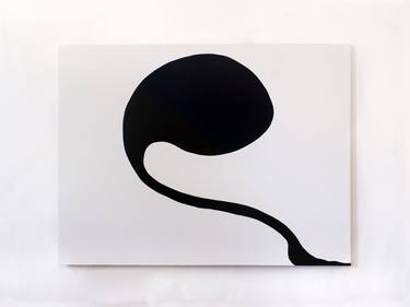 Original Minimalism Abstract Painting by Nestan Mikeladze