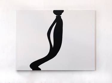 Original Minimalism Abstract Painting by Nestan Mikeladze