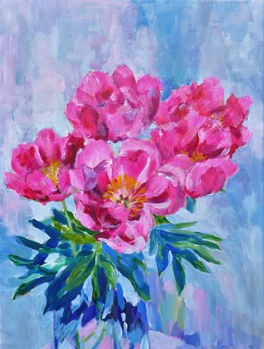 Pink peonies thumb