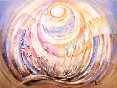 Print of Abstract Expressionism Seasons Paintings by Polina Gerdjikova