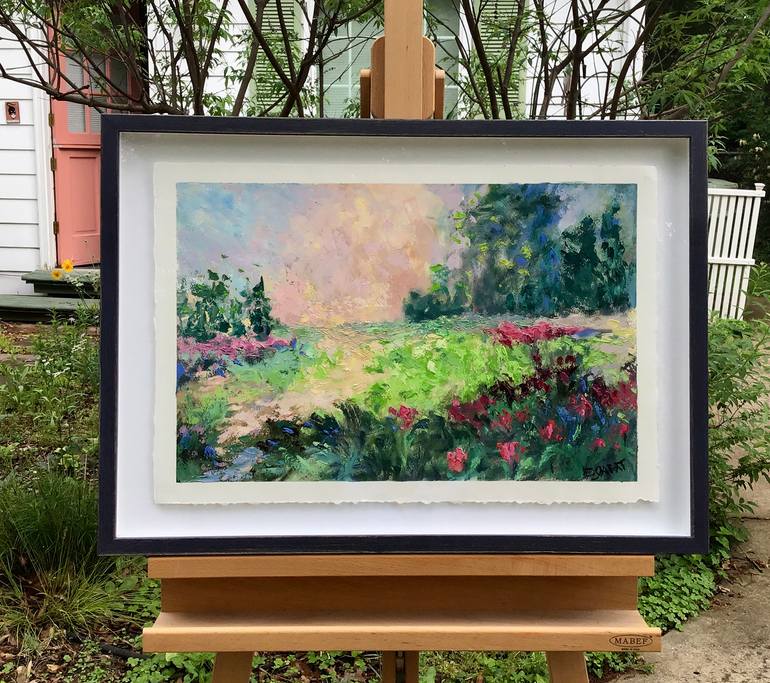 Original Contemporary Landscape Painting by Elizabeth Garat